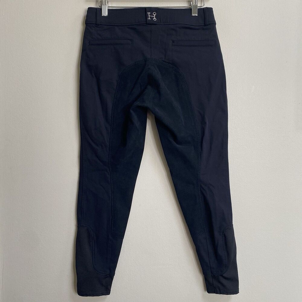 Hadley Black Mid-Rise Full Seat Riding Breeches By SmartPak Size 28 Regular - Picture 10 of 16